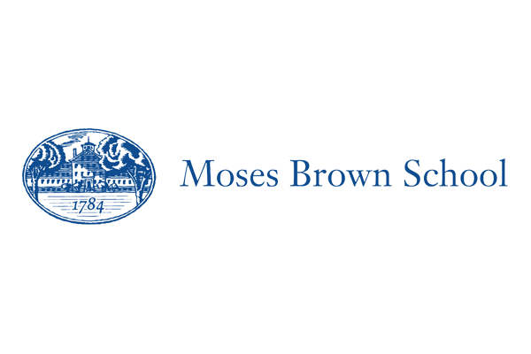 A photo of the Moses Brown School logo